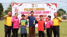 Polres dan Bhayangkari bersama anak-anak panti asuhan