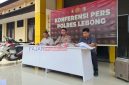Konferensi Pers di Polres Lebong