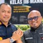 Kepala Rutan Kelas IIB Manna, Hannibal, S.Sos., M.Si. berpose dengan Ketua AMJ