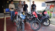Kapolres Bengkulu Selatan AKBP Aron Sebastian, S.I.K., M.Si., didampingi Kasat Reskrim AKP Reno Wijaya, S.E., M.H., Kanit Pidum Ipda Muhammad Novri Dzaky, STR.I.K., M.H., serta Kasubsi PIDM Sihumas Ipda Meiki Salmen Tampubolon, S.Sos.