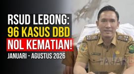 Direktur RSUD Lebong dr Meinoffiandi Leswin,