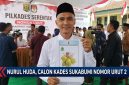 Nurul Huda, calon kades Sukabumi nomor urut 2