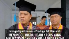 Bupati Lebong H Azhari SH MH